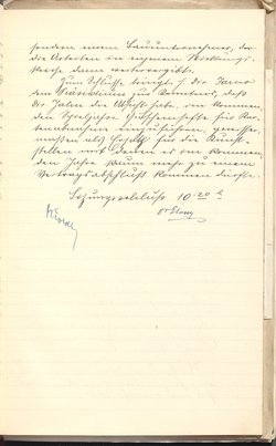 Protokolle der Ausschusssitzungen des Vereines des Deutschen Volkstheaters in Wien