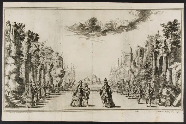 Il Pomo d'Oro, Titel in Vorlageform: Il Pomo d'Oro. Festa Teatrale Rappresenta in Vienna per l'augustissime Nozze delle Sacre Cesaree Reali Maesta di Leopoldo e Margherita., Alternativtitel: Der guldene Apfel