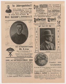Budapester Orpheum-Gesellschaft, Sonntagsruhe im Bureau, Optische Täuschung, Das Kind von Heute