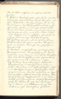 Protokolle der Ausschusssitzungen des Vereines des Deutschen Volkstheaters in Wien
