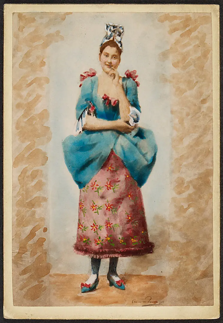 Marie Renard, Verweis auf Stücktitel: Manon