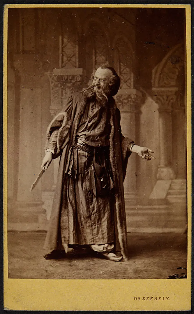 Theodor Lobe, Verweis auf Stücktitel: Der Kaufmann von Venedig