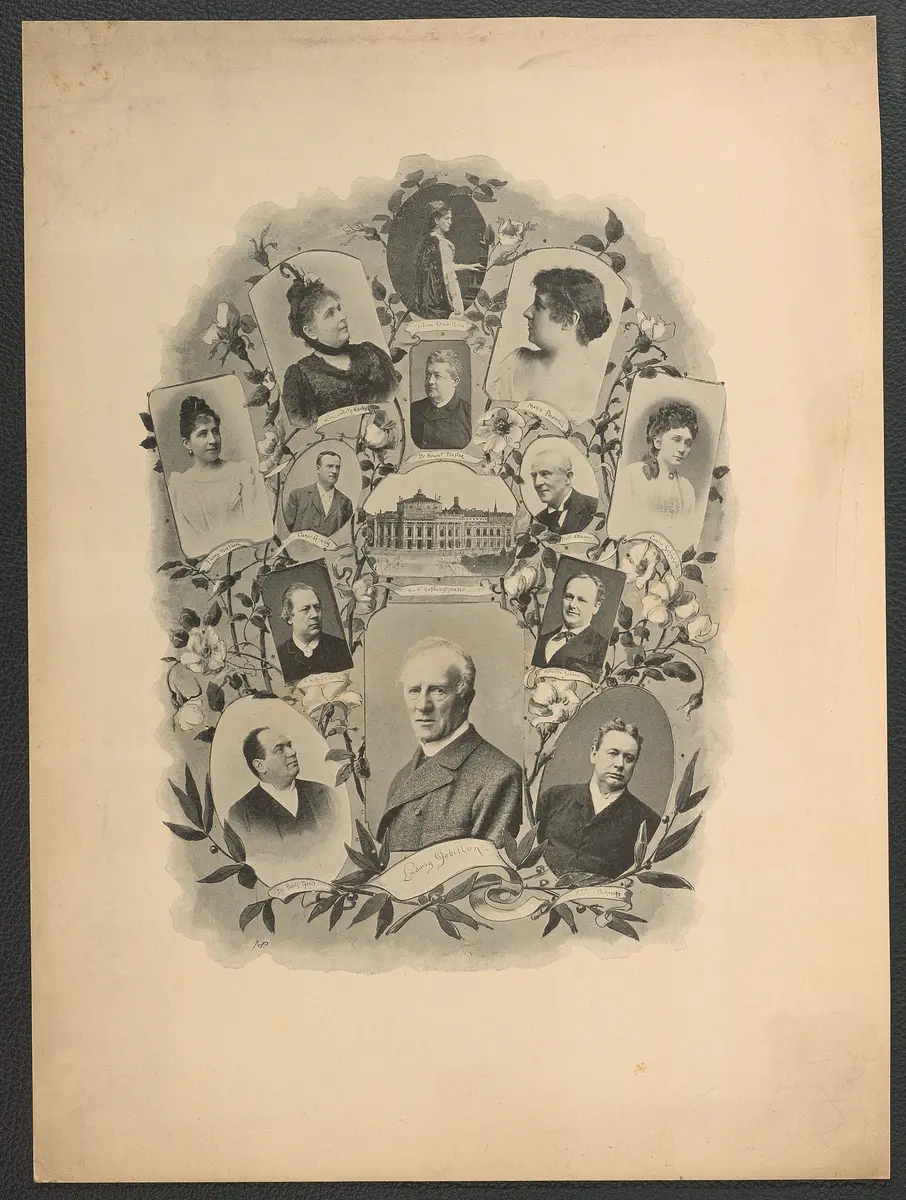 Ensemblemitglieder des Burgtheaters in Wien, Weiterer Titel: Wien, Burgtheater