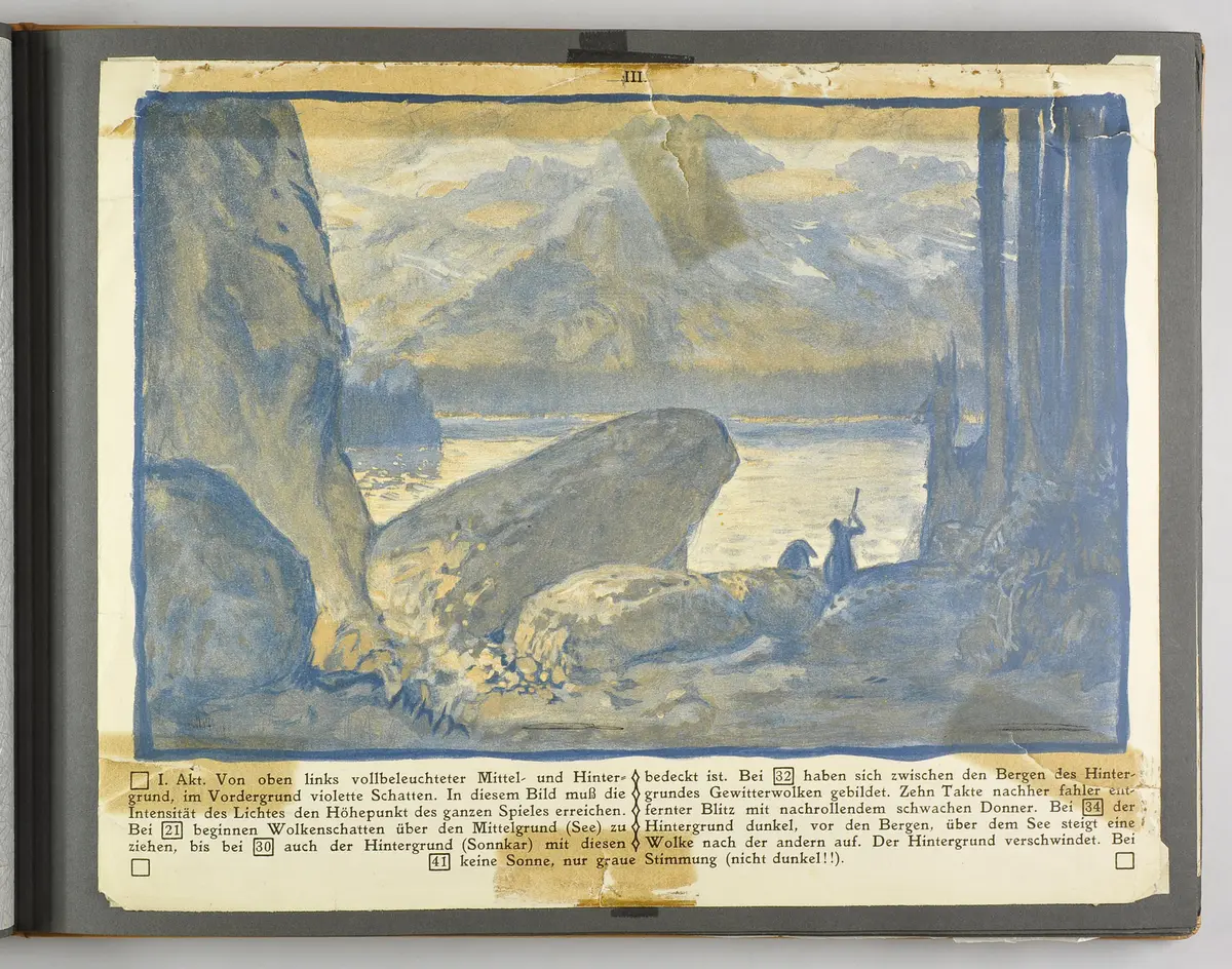 Der Bergsee, Die rote Gred