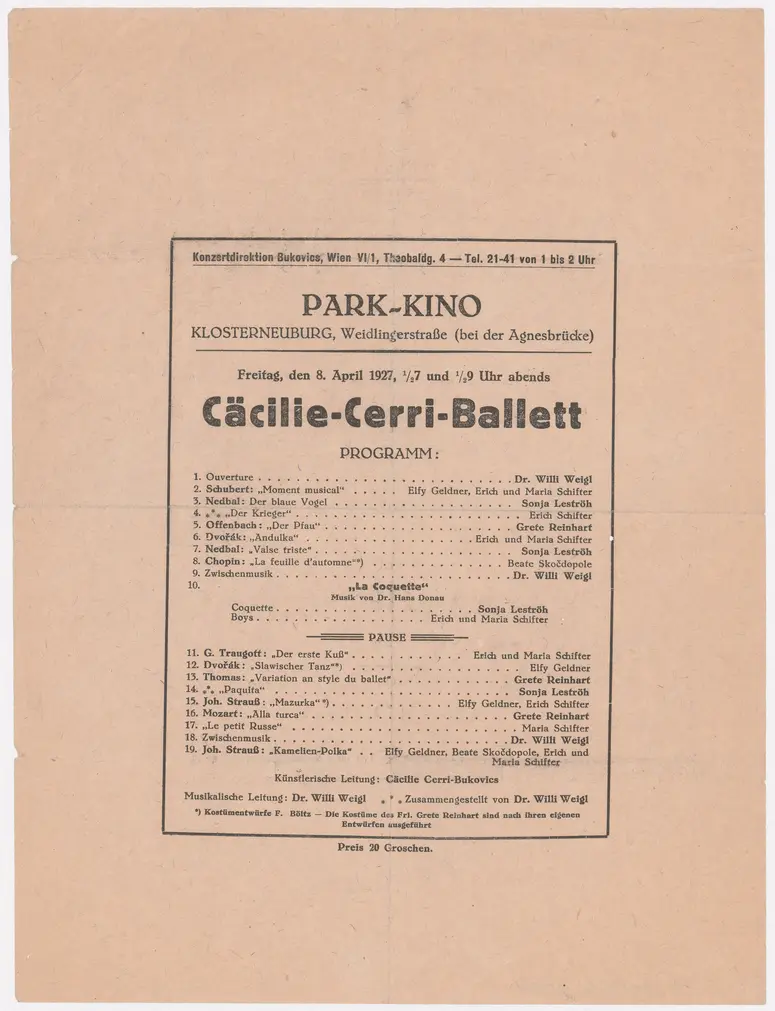 Cäcilie-Cerri-Ballett