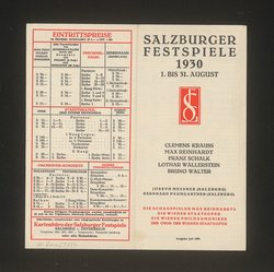 Salzburger Festspiele 1930, Verweis auf Stücktitel: Figaros Hochzeit, Verweis auf Stücktitel: Don Juan, Verweis auf Stücktitel: Fidelio, Verweis auf Stücktitel: Der Rosenkavalier, Verweis auf Stücktitel: Don Pasquale, Verweis auf Stücktitel: Jedermann, Verweis auf Stücktitel: Kabale und Liebe, Verweis auf Stücktitel: Der Diener zweier Herren, Verweis auf Stücktitel: Viktoria