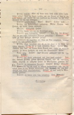 Klein Dorrit. Lustspiel in drei Akten