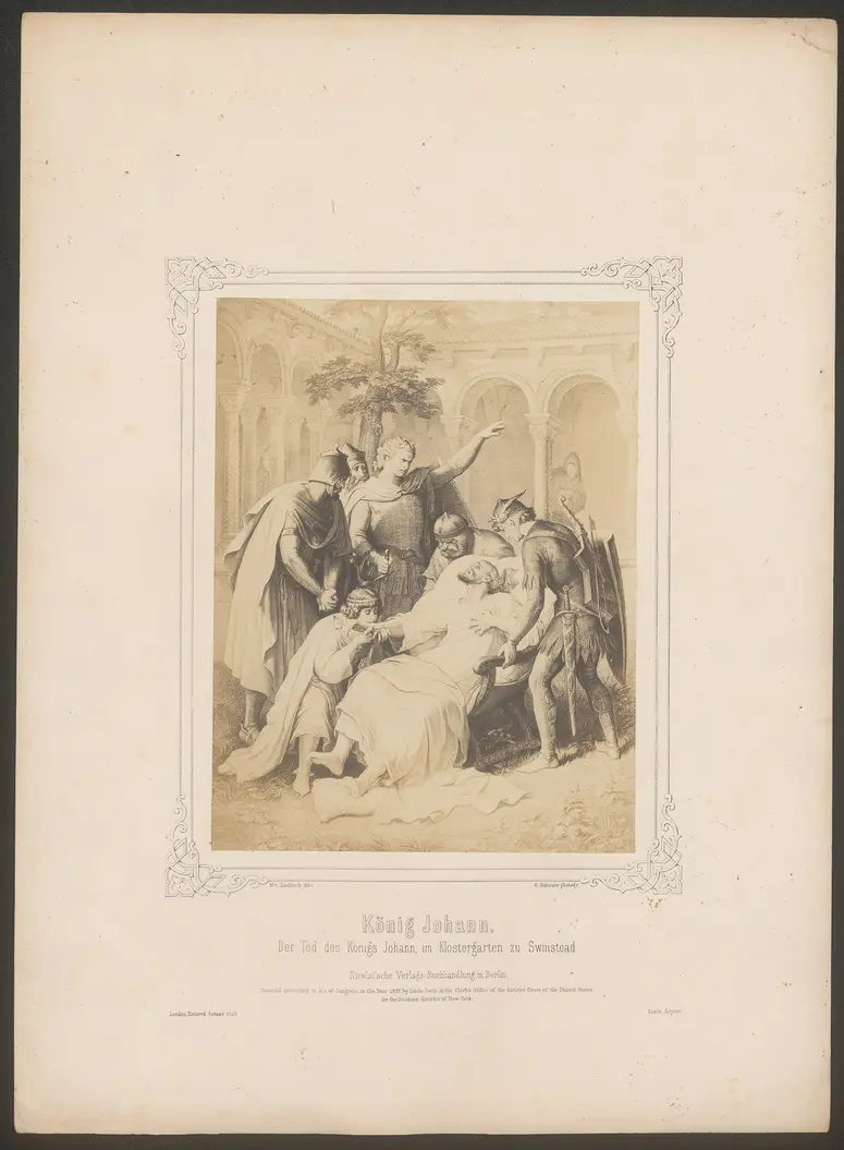 König Johann, Titel der Serie: Shakespeare's Album