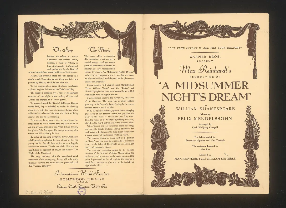 Ein Sommernachtstraum (A Midsummer Night's Dream)