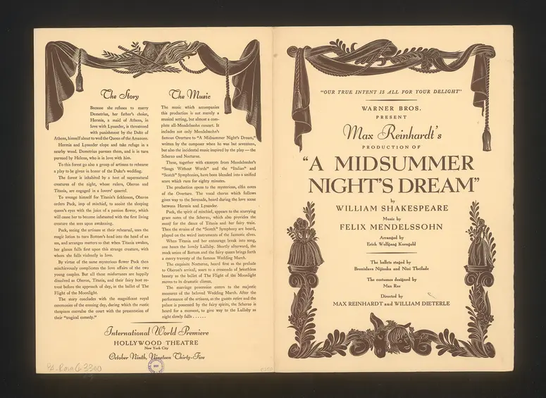 Ein Sommernachtstraum (A Midsummer Night's Dream)