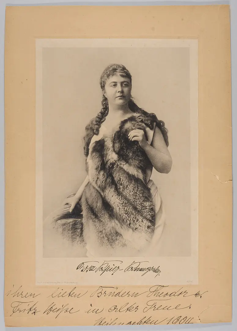 Rosa Papier-Paumgarten, Verweis auf Stücktitel: Der Ring des Nibelungen, Verweis auf Stücktitel: Die Walküre