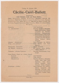 Cäcilie-Cerri-Ballett
