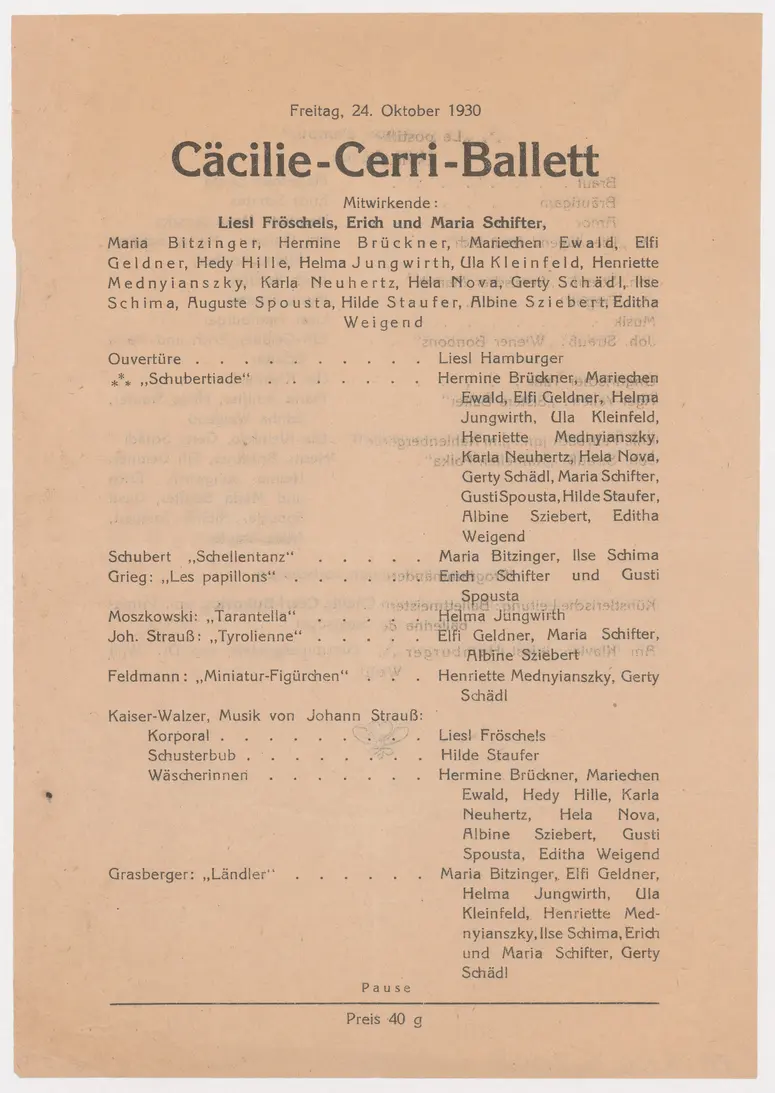 Cäcilie-Cerri-Ballett