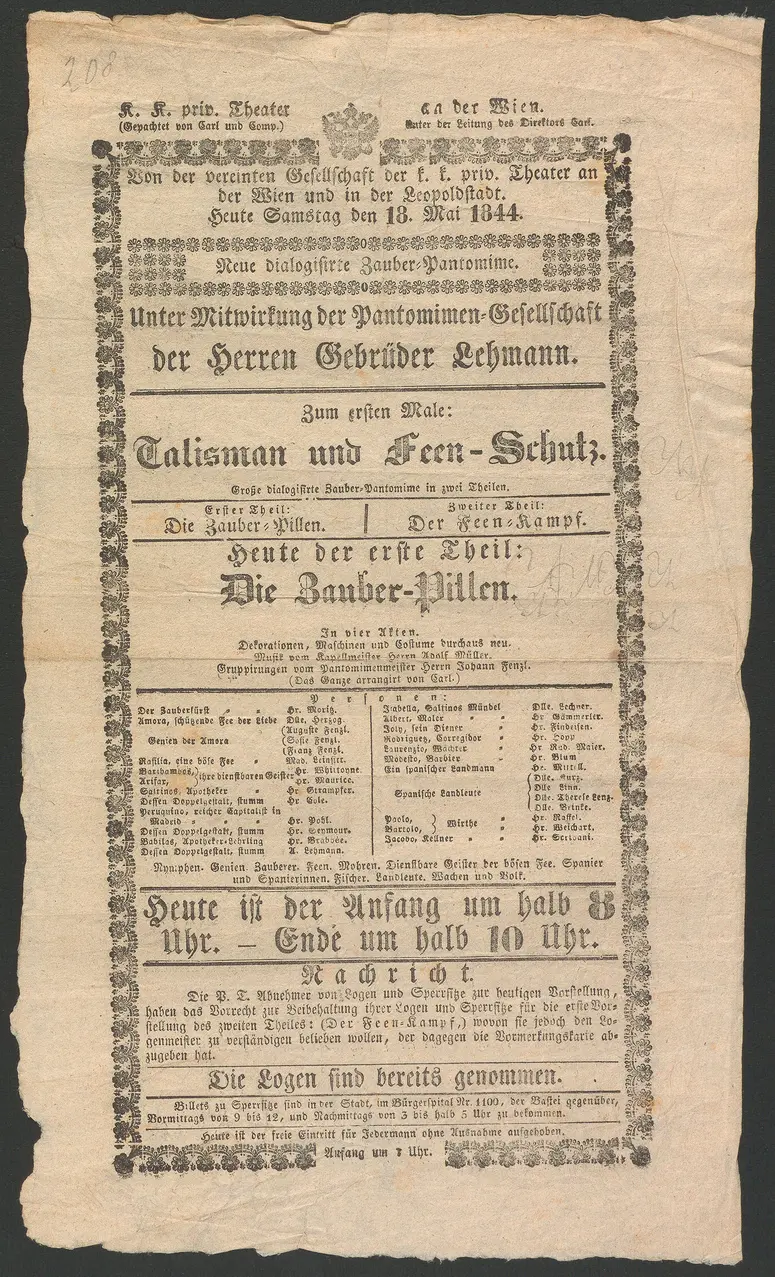 Talisman und Feen-Schutz, Die Zauber-Pillen