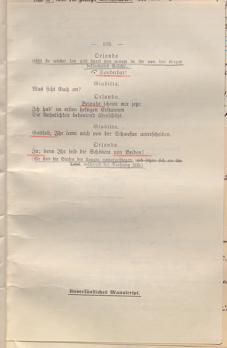 Die Zwillingsschwester.