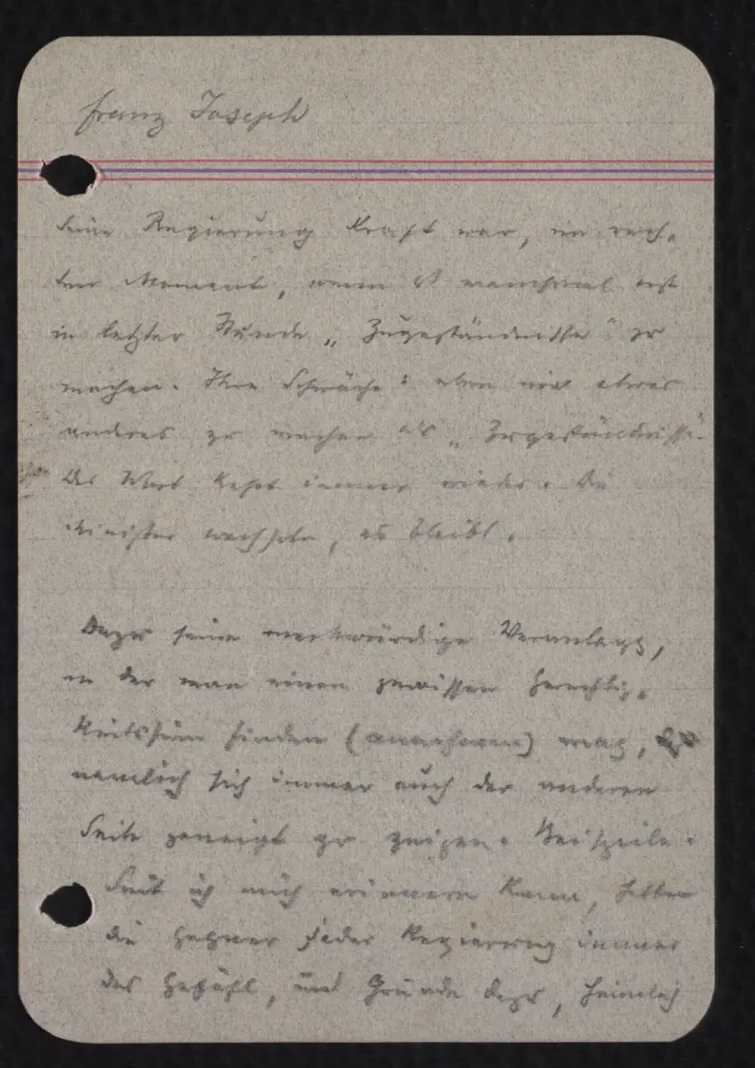 Skizzenbuch I / Österreich I