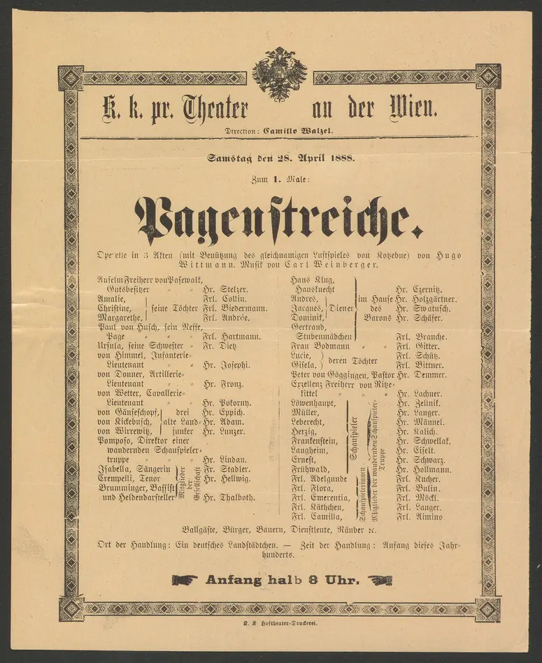 Pagenstreiche