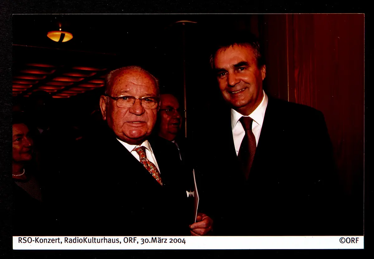 Fritz Muliar, Alternativtitel: RSO-Konzert, Radio Kulturhaus, ORF, 30.03.2004