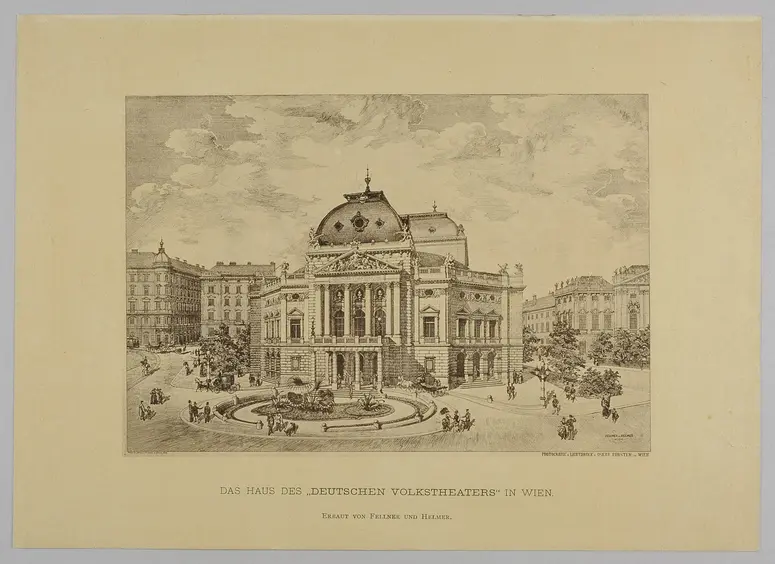 Wien, Volkstheater, Alternativtitel: Wien, Deutsches Volkstheater