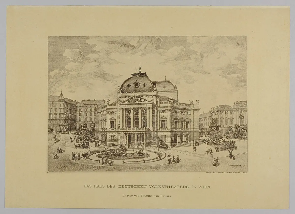 Wien, Volkstheater, Alternativtitel: Wien, Deutsches Volkstheater