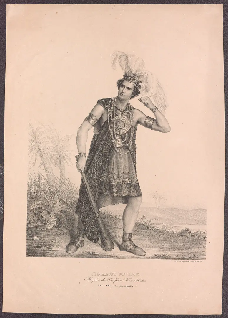 Josef Alois Dobler, Untertitel: Das unterbrochene Opernfest
