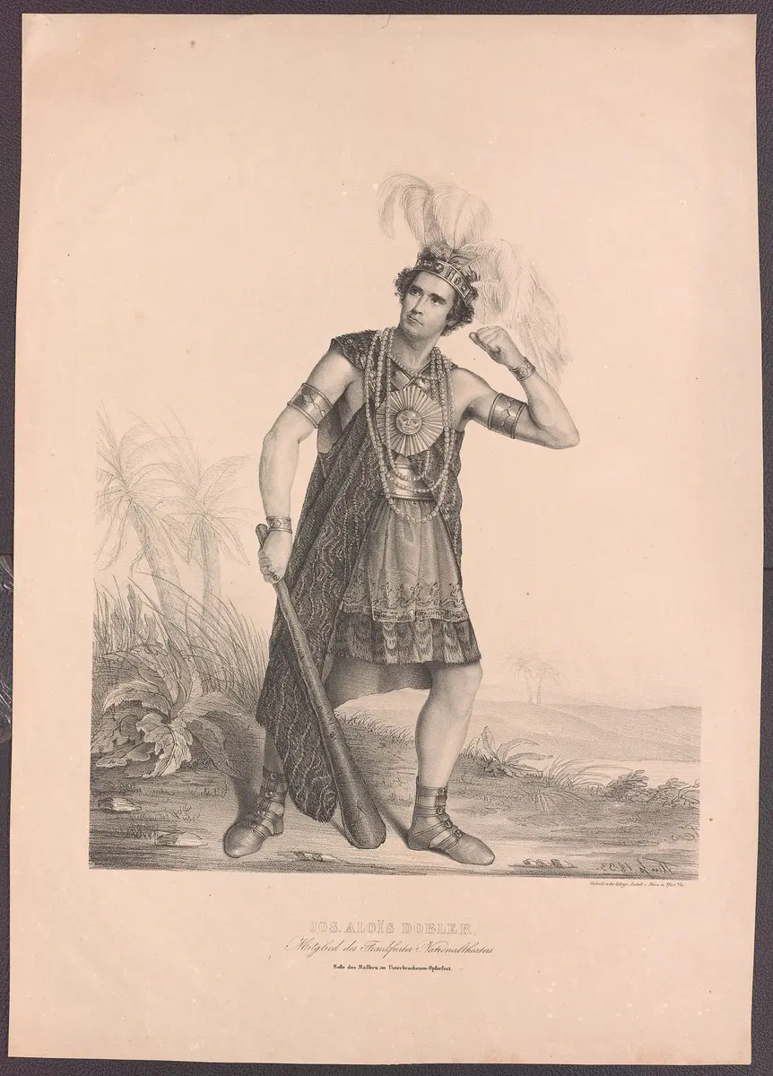 Josef Alois Dobler, Untertitel: Das unterbrochene Opernfest