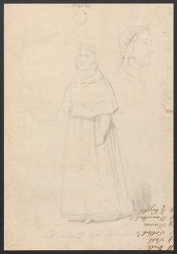 König und Bauer, Titel der Serie: Figurinen des k.k. Hof-Burgtheaters