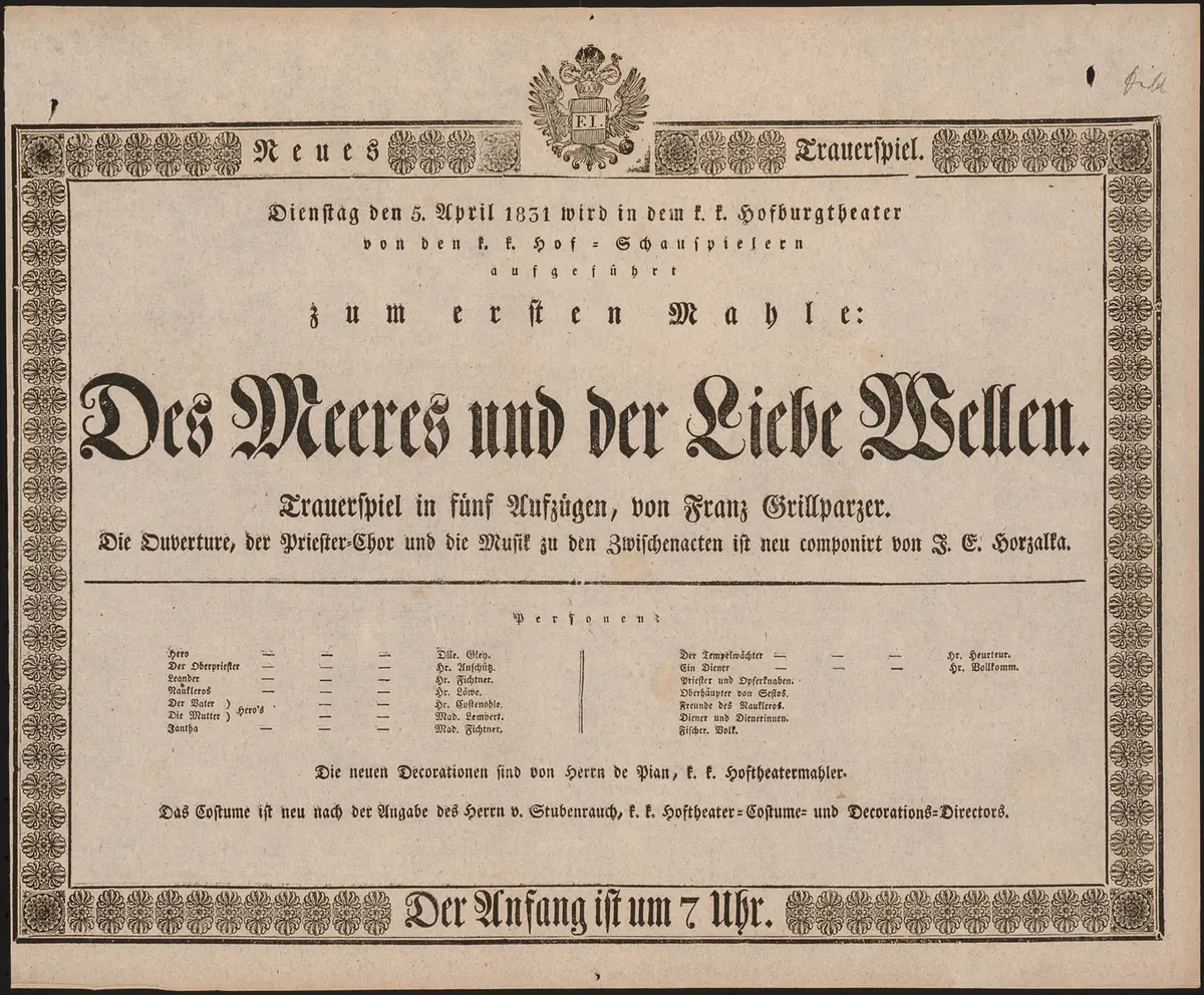 Des Meeres und der Liebe Wellen