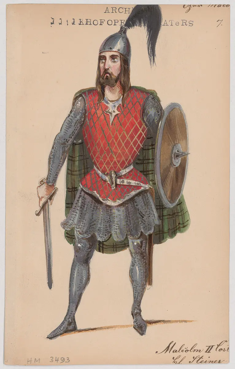Macbeth, Titel der Serie: Figurinen des k.k. Hofoperntheaters