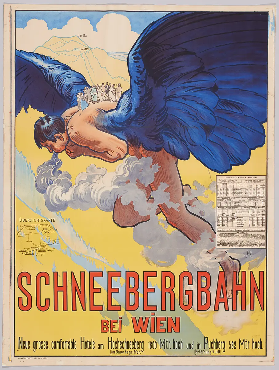 Schneebergbahn bei Wien