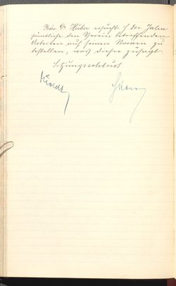 Protokolle der Ausschusssitzungen des Vereines des Deutschen Volkstheaters in Wien