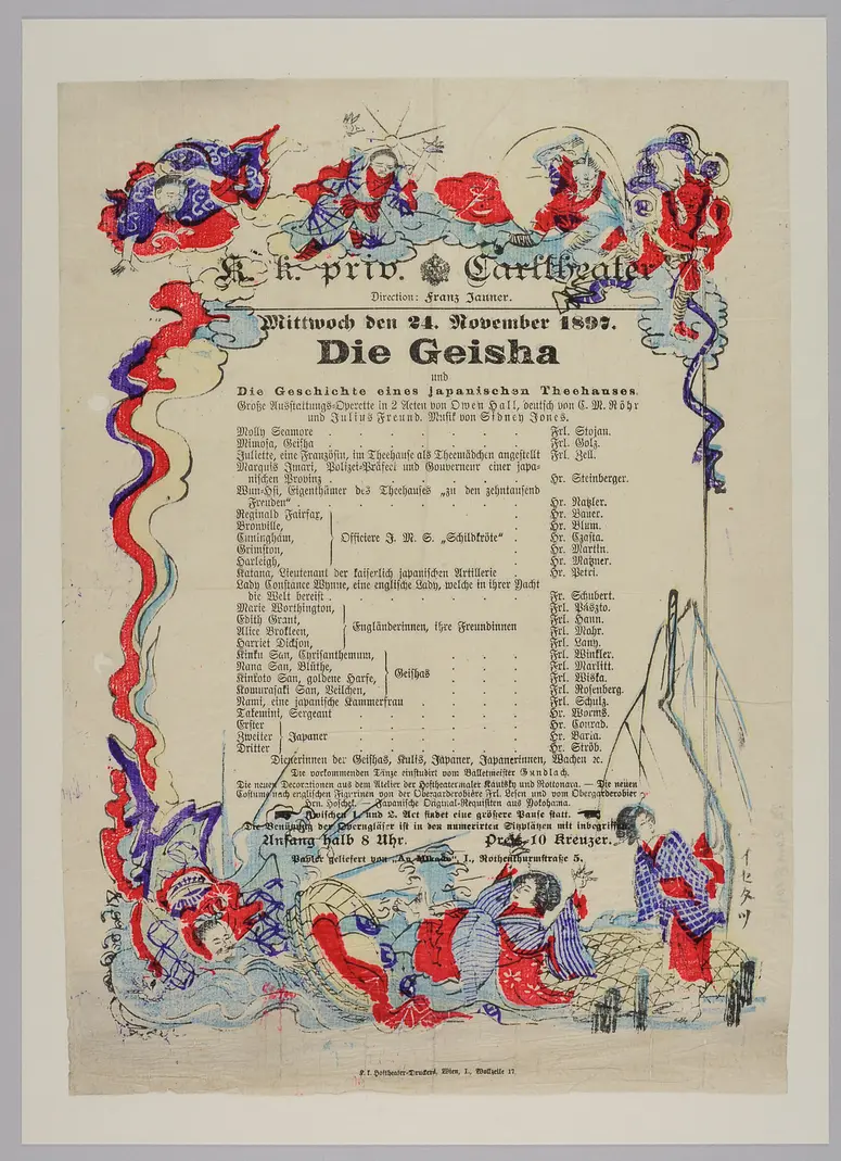 Die Geisha oder Die Geschichte eines japanischen Theehauses