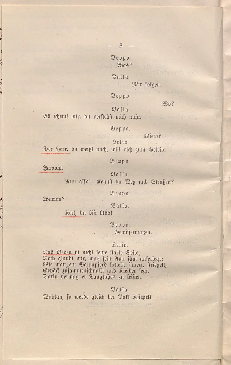 Die Zwillingsschwester.