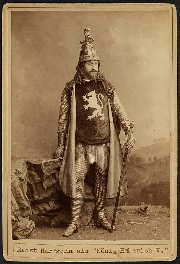 Ernst Hartmann, Verweis auf Stücktitel: König Heinrich V.