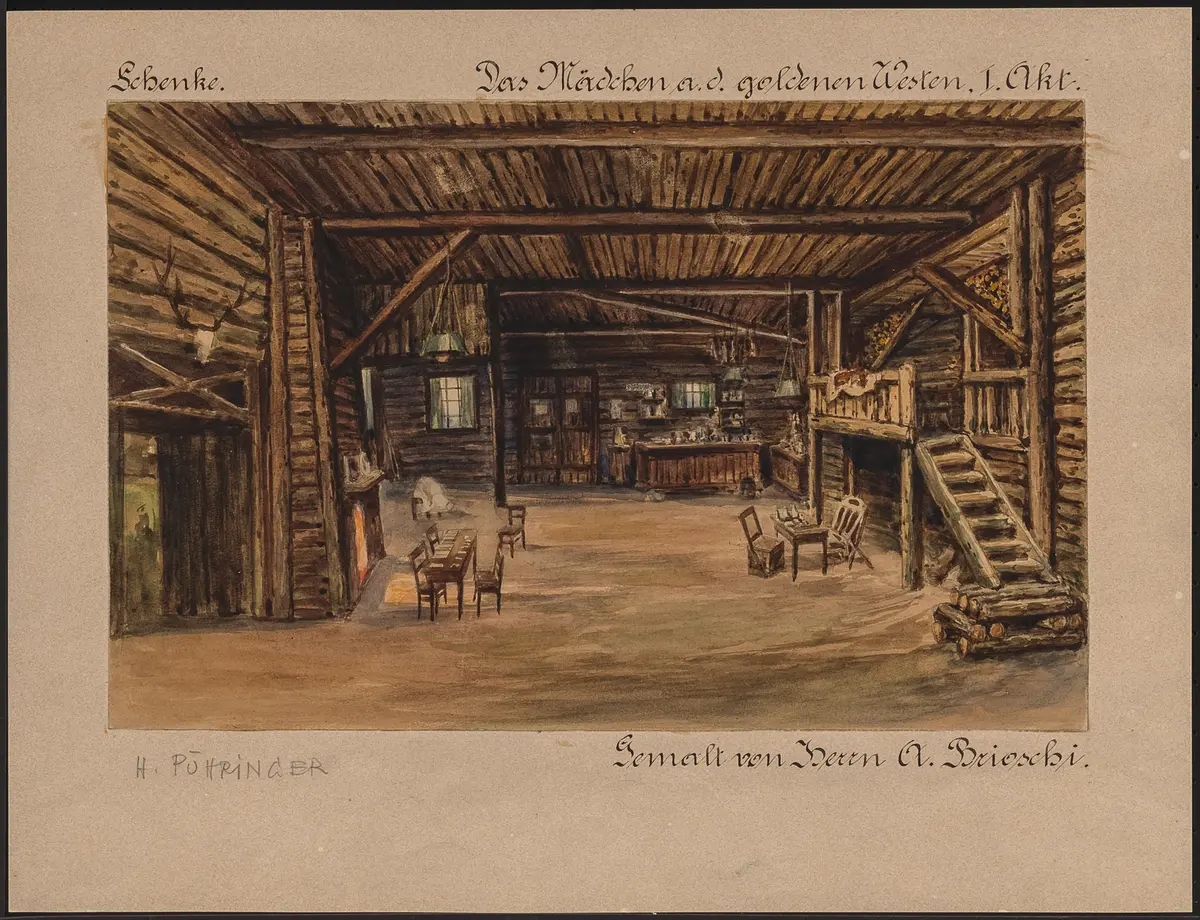 Das Mädchen aus dem goldenen Westen, Originaltitel: La fanciulla del West