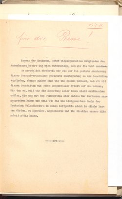 Protokolle der Ausschusssitzungen des Vereines des Deutschen Volkstheaters in Wien