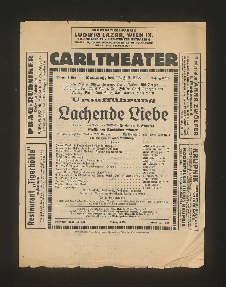Lachende Liebe