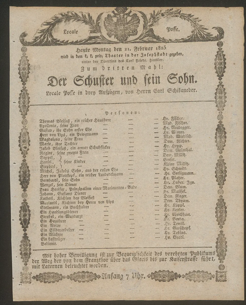 Der Schuster und sein Sohn