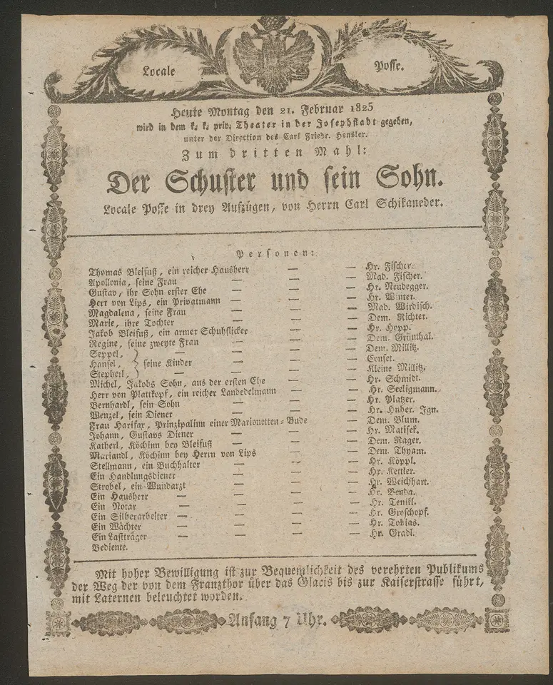 Der Schuster und sein Sohn