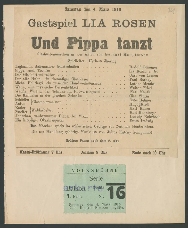 Und Pippa tanzt