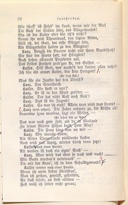 Landfrieden. Deutsche Komödie in drei Aufzügen