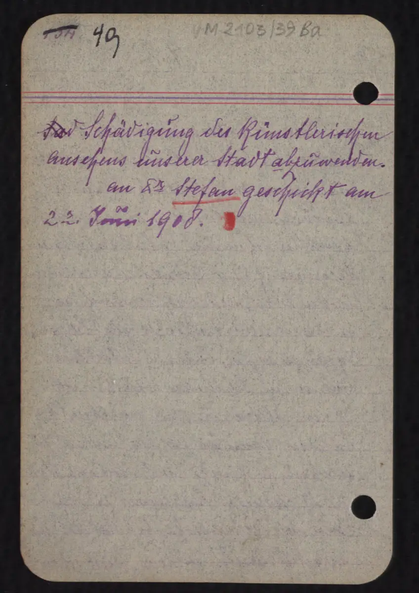 Aufzeichnung