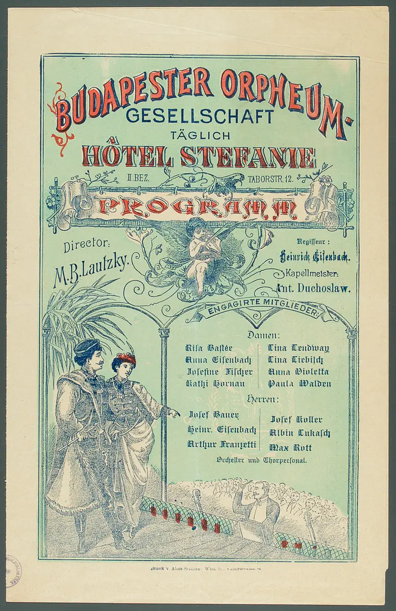 Budapester Orpheum-Gesellschaft, Chrysis oder Wie man Weiber fesselt, Pinkas & Comp.