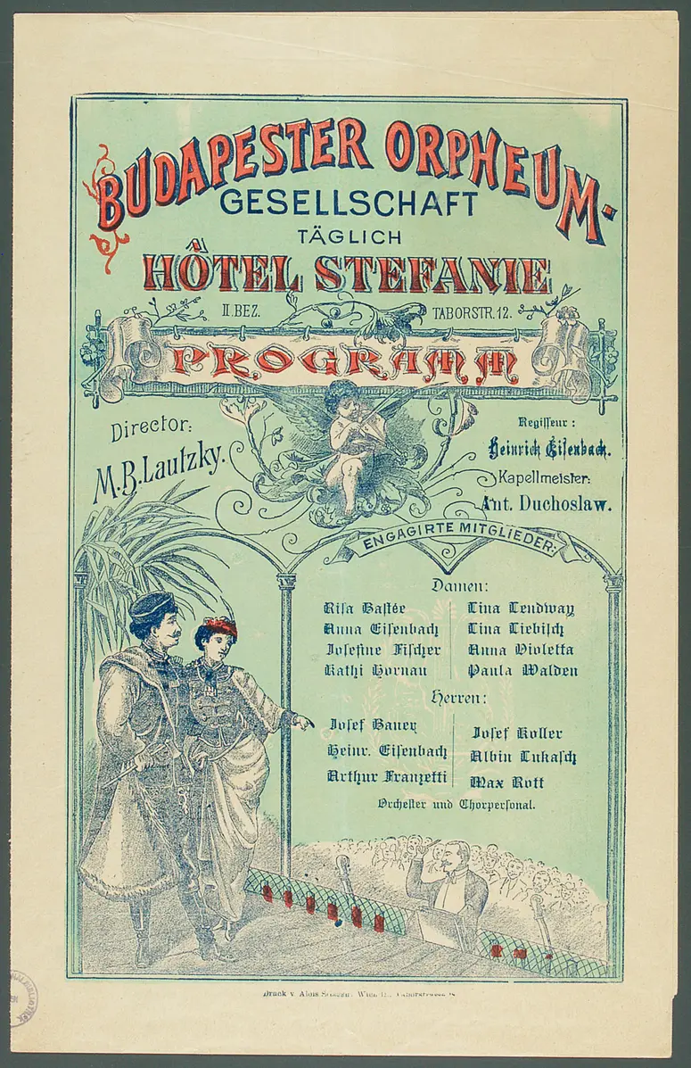 Budapester Orpheum-Gesellschaft, Chrysis oder Wie man Weiber fesselt, Pinkas & Comp.