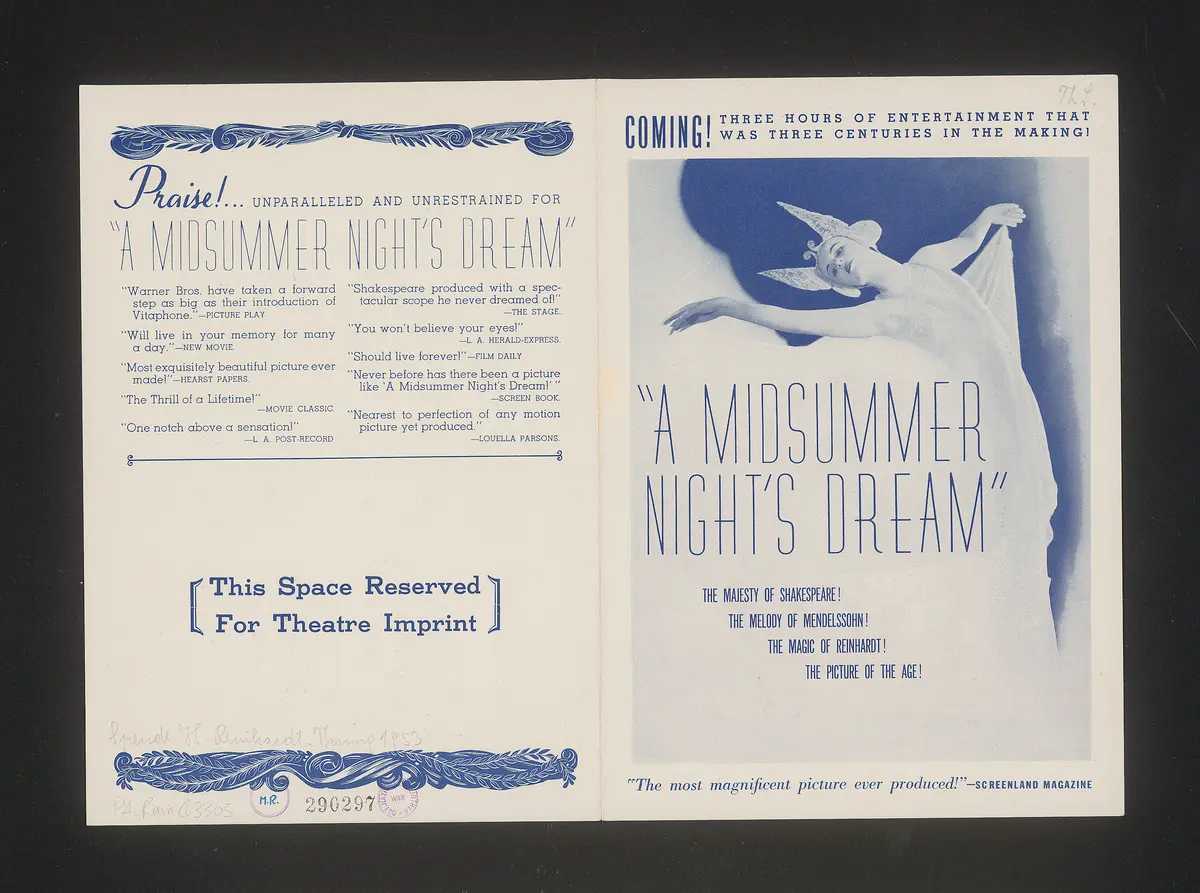 Ein Sommernachtstraum (A Midsummer Night's Dream)