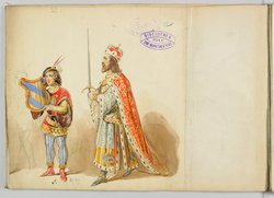Die Jungfrau von Orleans, Titel der Serie: Figurinen des k.k. Hof-Burgtheaters
