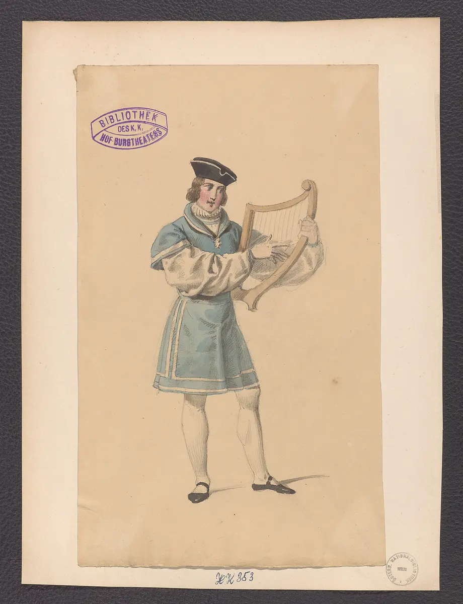 Adelma, Originaltitel: Adelma, Titel der Serie: Figurinen des k.k. Hof-Burgtheaters