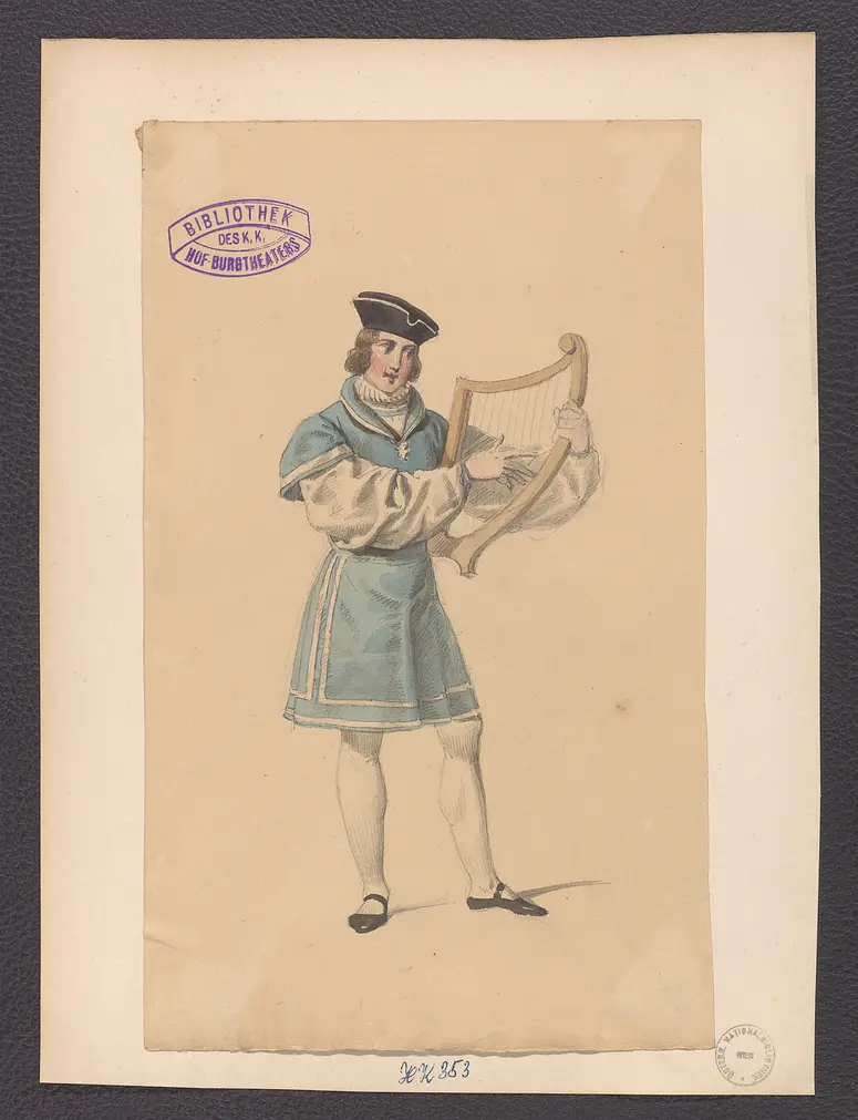 Adelma, Originaltitel: Adelma, Titel der Serie: Figurinen des k.k. Hof-Burgtheaters