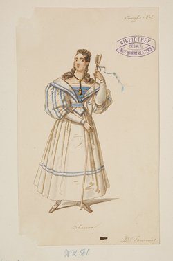 Die Jungfrau von Orleans, Titel der Serie: Figurinen des k.k. Hof-Burgtheaters