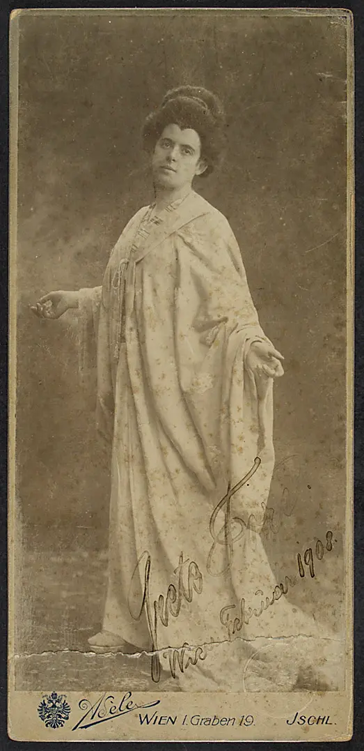 Grete Forst, Verweis auf Stücktitel: Madame Butterfly